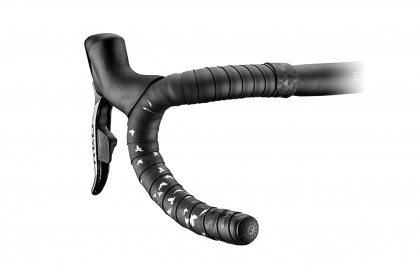 Обмотка руля Ciclovation Advanced Leather Touch Minimalism / Черно-белая (Fly Black)