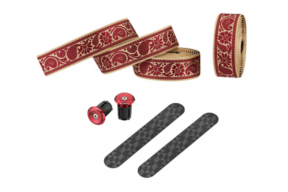 Обмотка руля Ciclovation Advanced Stylishwrap Ethnic / Бежево-красная