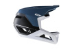 Шлем фулфейс Leatt MTB Gravity 5.0 / Бело-синий