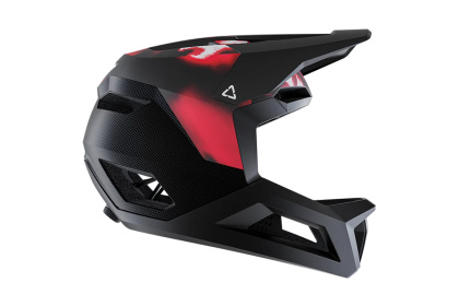 Шлем фулфейс Leatt MTB Gravity 5.0 / Черно-красный