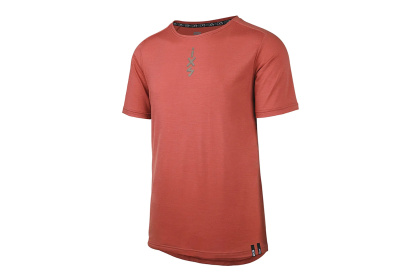 Велоджерси IXS Flow Merino, короткий рукав / Красная