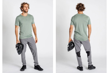 Велоджерси IXS Flow Merino, короткий рукав / Зеленая