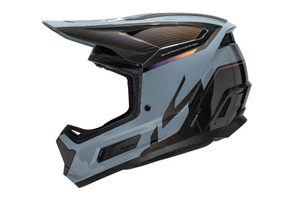 Шлем фулфейс IXS Trigger MX 1.0 Graphic MIPS / Черно-серый