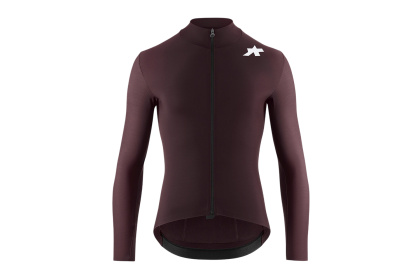 Велоджерси Assos Mille GT Spring Fall S11, длинный рукав / Бордовая