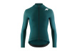 Велоджерси Assos Mille GT Spring Fall S11, длинный рукав / Сине-зеленая