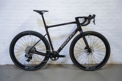 Велосипед шоссейный Ridley Grifn Road Ultegra Di2 / Темно-бордовый матовый