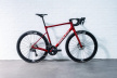 Велосипед шоссейный Ridley Grifn Road 105 Di2 2x12 / Красный глянцевый