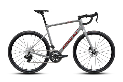 Велосипед шоссейный Ridley Grifn Road Rival AXS 2x12 / Серый глянцевый
