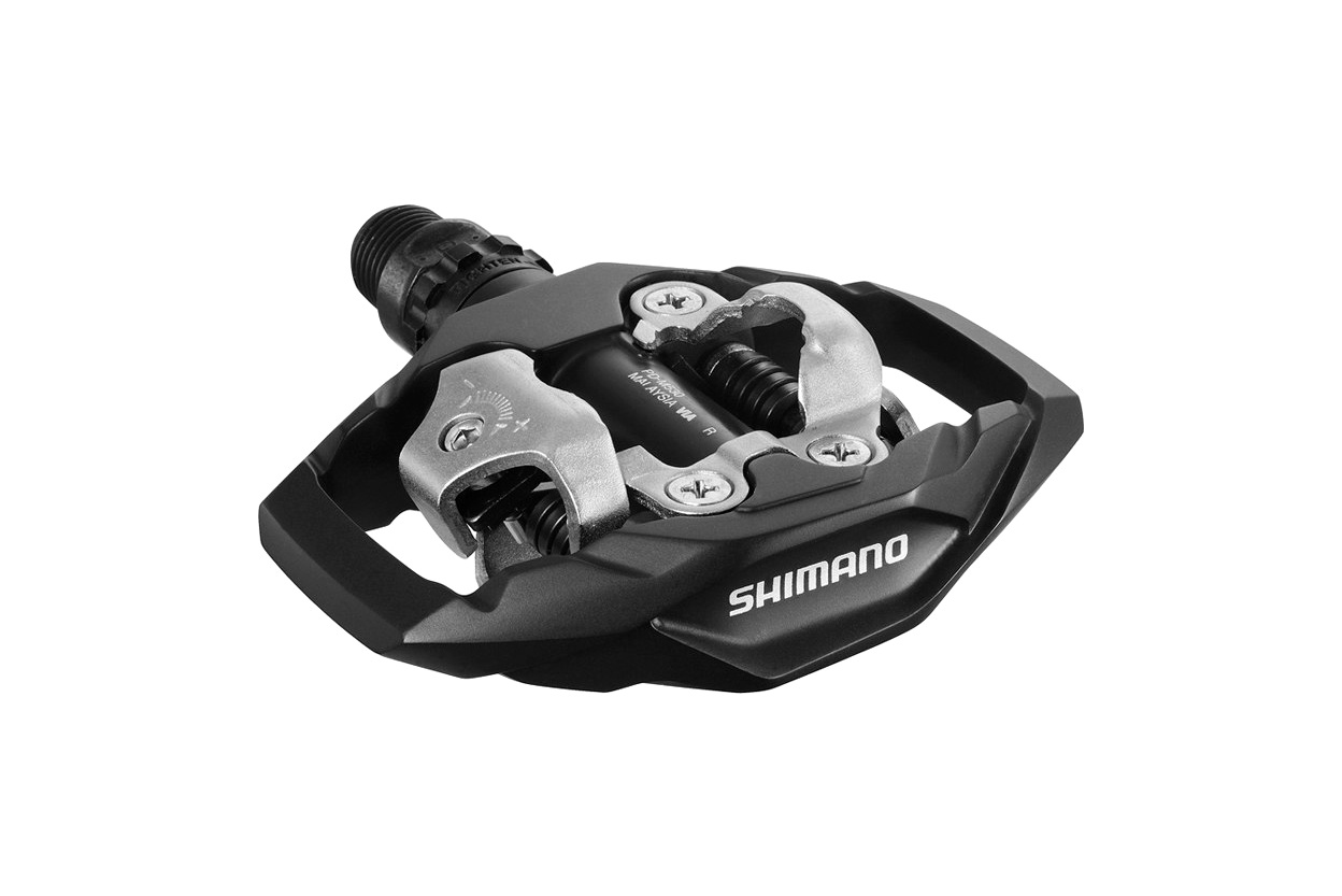 Педали контактные Shimano PD-M530, SPD / Черные велосипедные купить в ...